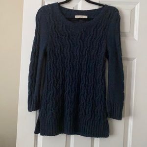 Loft deep teal sweater
